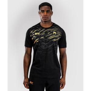 imageVenum UFC Fusion Mens Replica Short Sleeve TShirtBlackGold