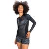 imageVenum Womens Phantom Compression TShirtLong SleeveBlackRed