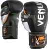 imageVenum Elite Boxing GlovesBlackSilverKaki