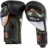imageVenum Elite Boxing GlovesBlackSilverKaki