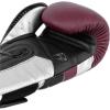 imageVenum Elite Boxing GlovesBurgundySilver