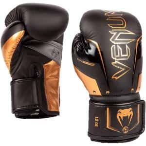 imageVenum Elite Boxing GlovesBlackBronze