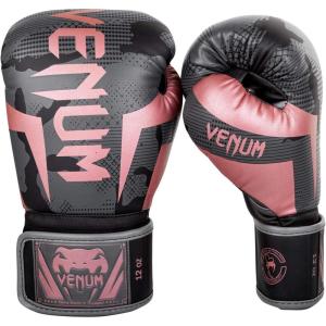 imageVenum Elite Boxing GlovesBlackPink Gold