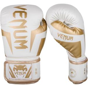 imageVenum Elite Boxing GlovesWhiteGold