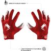 imageVenum Elite Football Gloves  Personalized  Youth and Adult Sticky Grip Receiver Gloves  Quality Performance Silicon Palm  Accessory  Great Game Gear  Team Sports