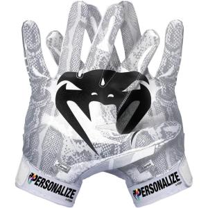 imageVenum Elite Football Gloves  PersonalizedWhiteBlack