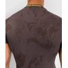 imageVenum UFC Fusion Fight Week Mens Performance Short Sleeve RashguardEarthen Brown