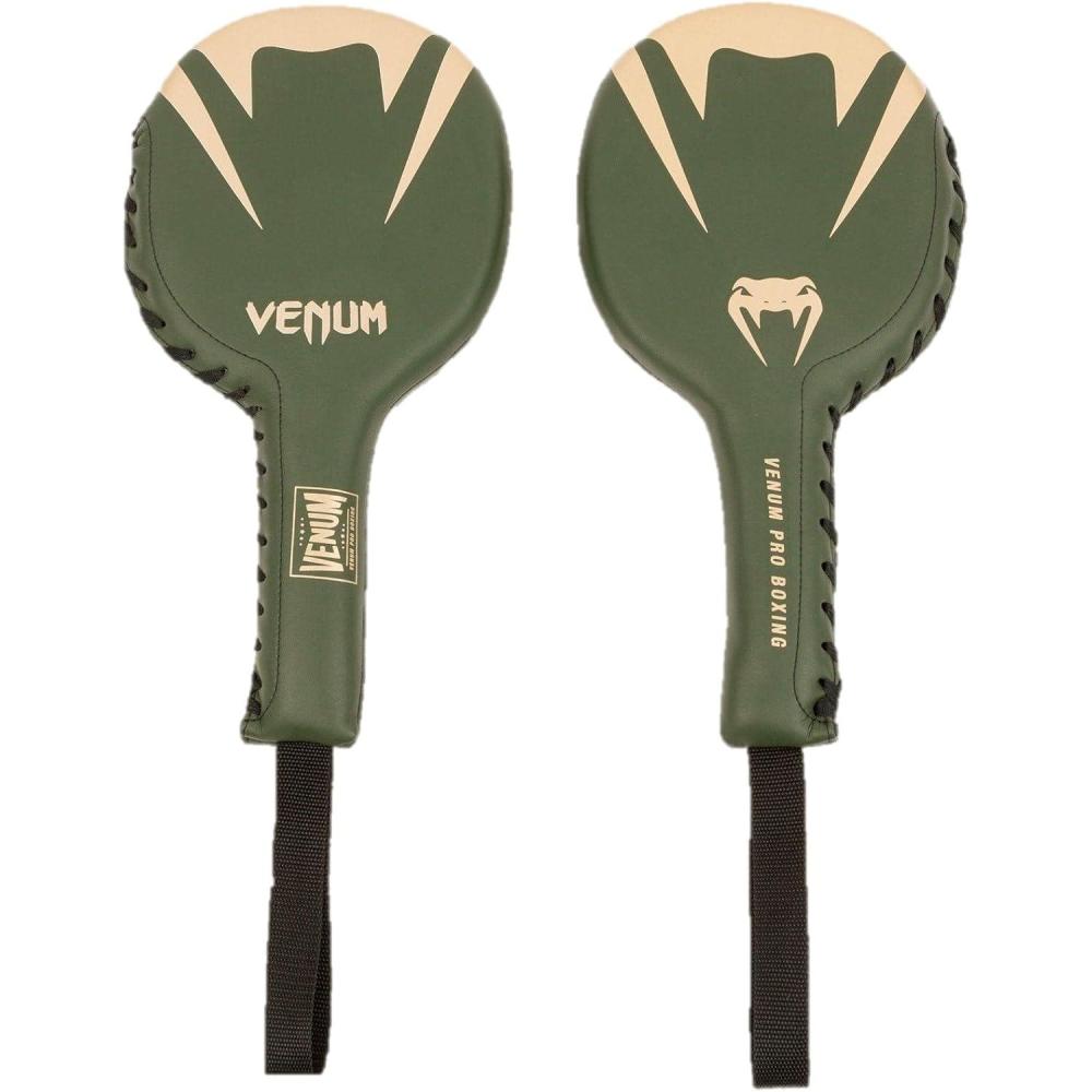 imageVenum Pro Boxing Rackets Pair  KhakiGold