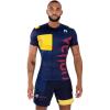 imageVenum Mens Sport 05 Rashguard Short SleevesBlueYellow