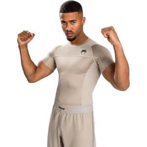 imageVenum Mens Gfit Air Rashguards ShortsleeveSand