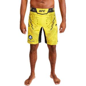 imageVenum UFC Adrenaline Authentic Night Mens Fight ShortLong FitYellow
