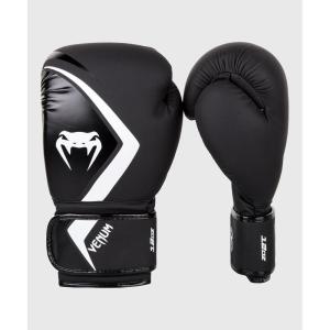 imageVenum Contender Boxing GlovesBlackGreyWhite