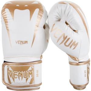 imageVenum Giant 30 Boxing Gloves  Nappa LeatherWhiteGold