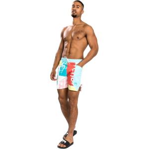 imageVenum Mens Summer 88 BoardshortsClearwater BlueFlame RedClearwater BlueFlame Red