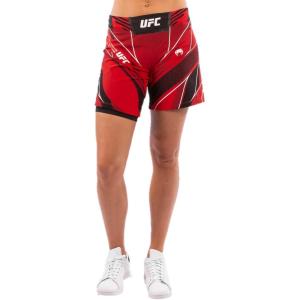 imageVenum Womens UFC Authentic Fight Night ShortsLong FitRed