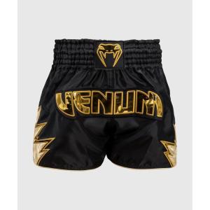 imageVenum Inferno Muay Thai ShortsDeep BlackGold