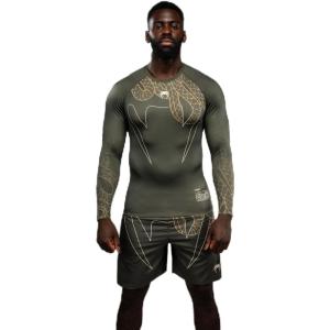 imageVenum Serpenti Long Sleeve RashguardKhakiBronzeIvory