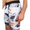 imageVenum UFC Zenith Mens Compression ShortsBlackWhiteOrange