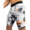imageVenum UFC Zenith Mens Compression ShortsBlackWhiteOrange