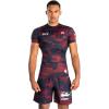 imageVenum Mens UFC Zenith Mens Authentic Fight Week Performance RashguardNavy BlueBurgundySilver