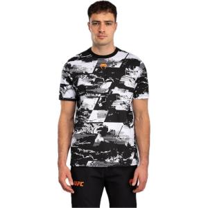 imageVenum Mens Venum UFC Zenith Mens Fight Week TShirtBlackWhiteOrange