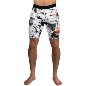 imageVenum UFC Zenith Mens Compression ShortsBlackWhiteOrange