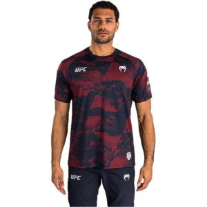 imageVenum UFC Zenith Mens Performance TShirtNavy BlueBurgundySilver