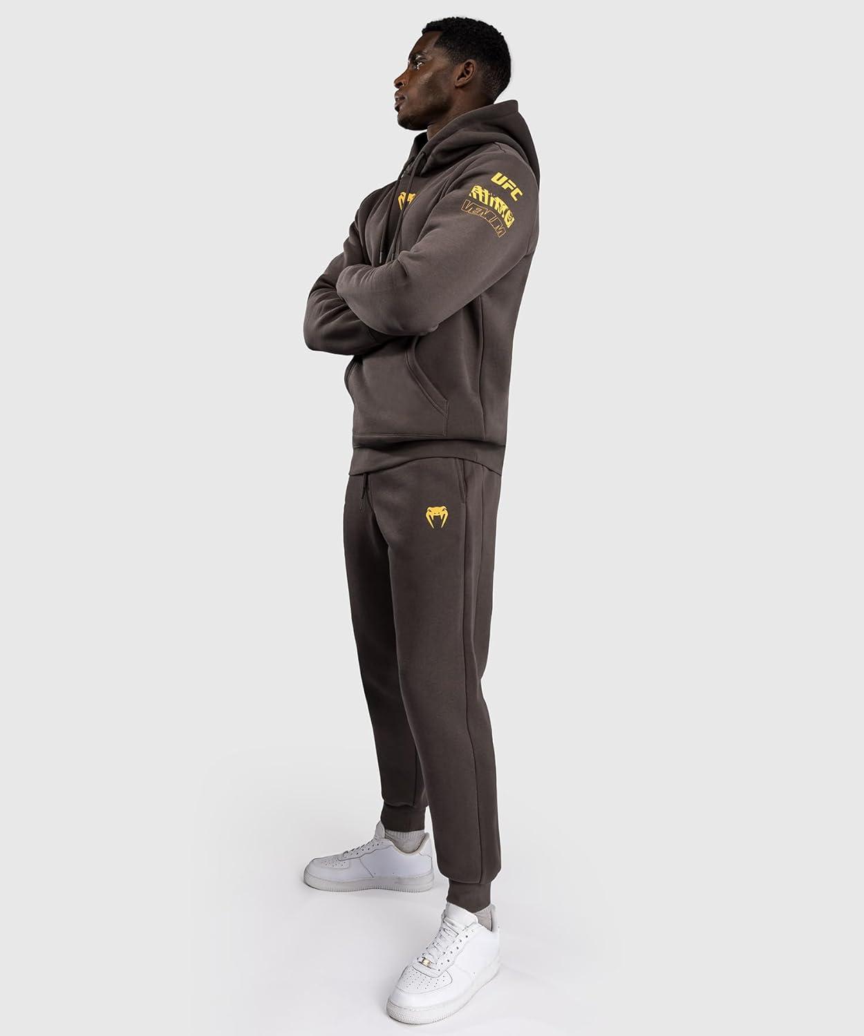 imageVenum UFC Fusion Fight Week Mens Pullover HoodieSolid Earthen Brown