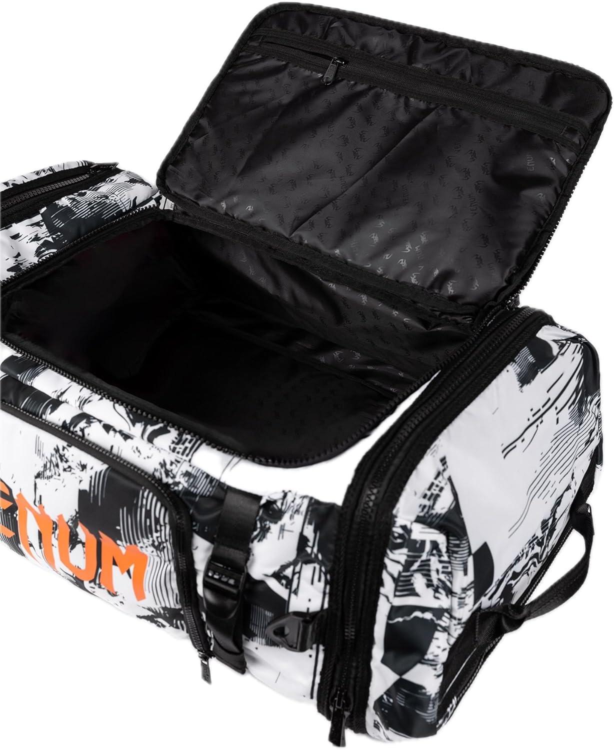 imageVenum UFC Zenith Unisex Fight Week Gear BagBlackWhiteOrange