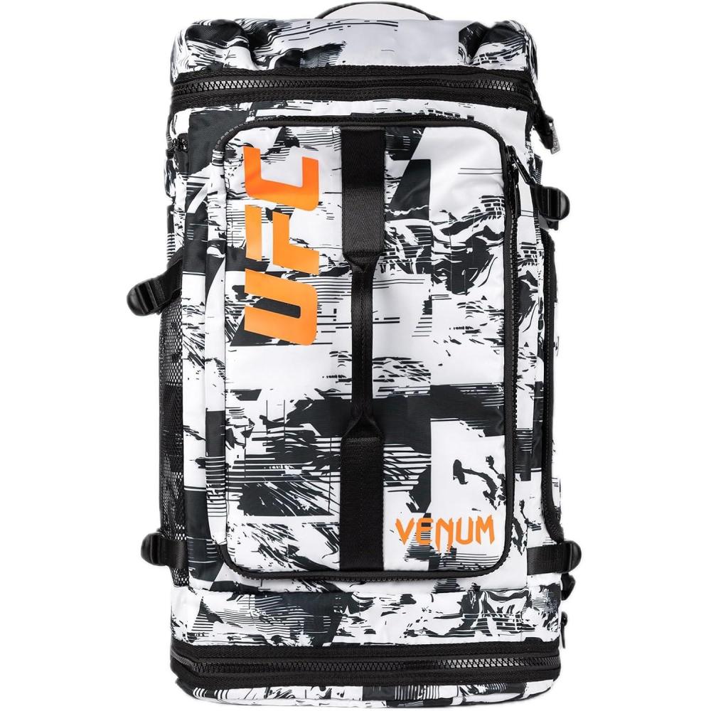 imageVenum UFC Zenith Unisex Fight Week Gear BagBlackWhiteOrange