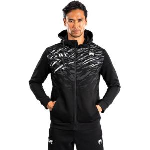 imageUFC Fusion by Venum Mens Replica Zip HoodieBlack
