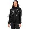 image:imageVenum womens Ufc Venum Fight Night 20 Replica Womens Full Zip HoodieBlack